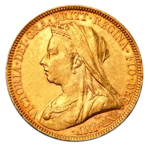 Queen Victoria Old Head Gold Sovereign | 1893-1901