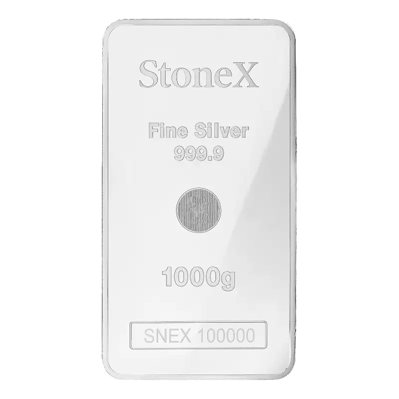 1 Kilo Silver Coin Bar | StoneX