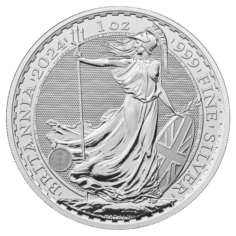 1 oz Britannia Charles III Silver Coin | 2024