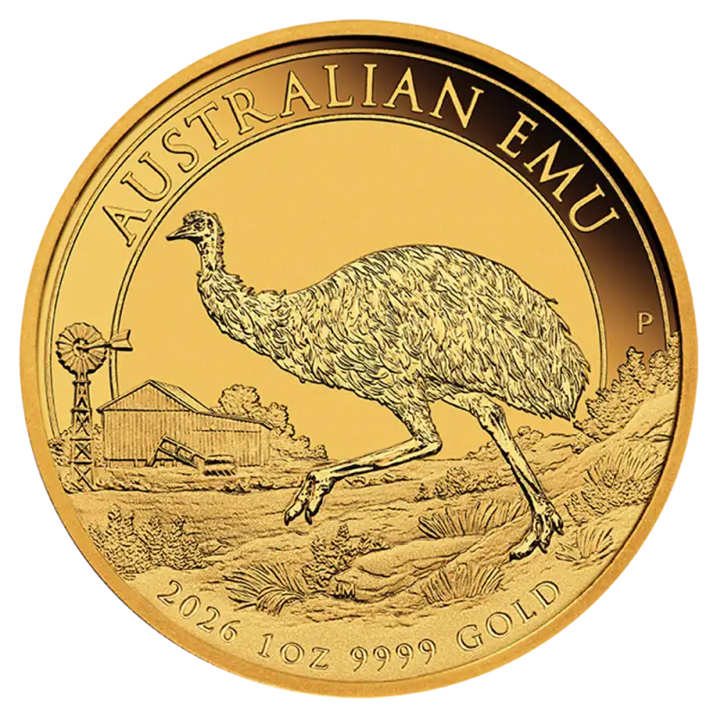 1 oz Emu Perth Mint Gold Coin | 2026