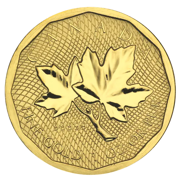 1 oz Maple Leaf .99999 Gold Coin | Mixed Years