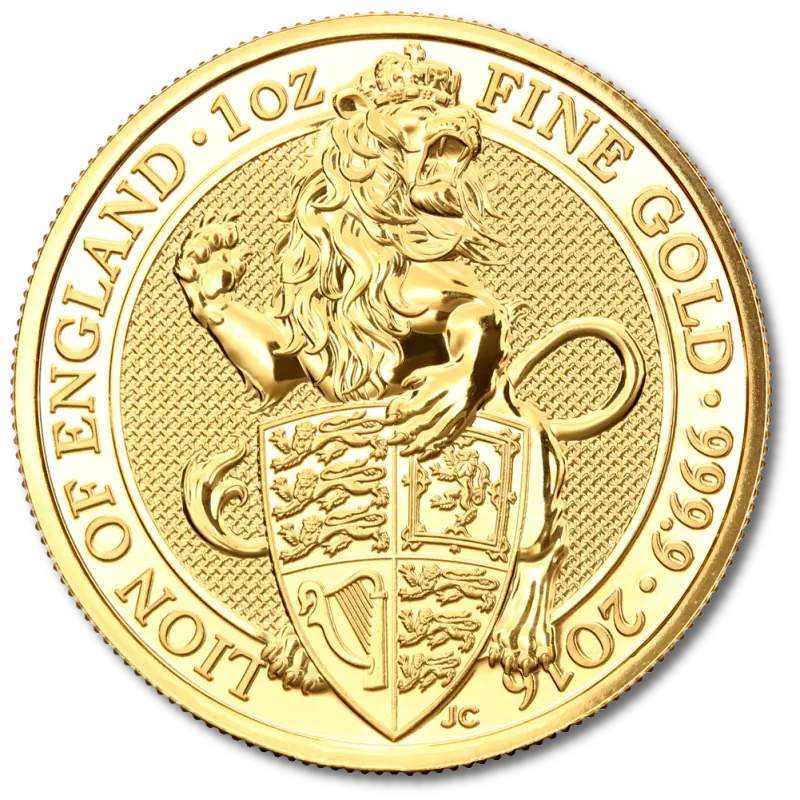 1 oz Queen's Beasts Lion Gold Coin (2016)