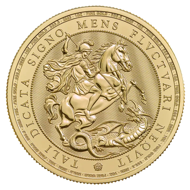 1 oz St George and the Dragon Gold Coin | 2026