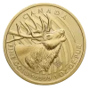 1 oz Call of the Wild The Elk .99999 Gold Coin (2017)