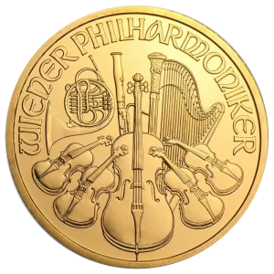 1 oz Vienna Philharmonic Gold Coin