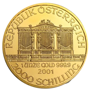 1 oz Vienna Philharmonic Gold Coin