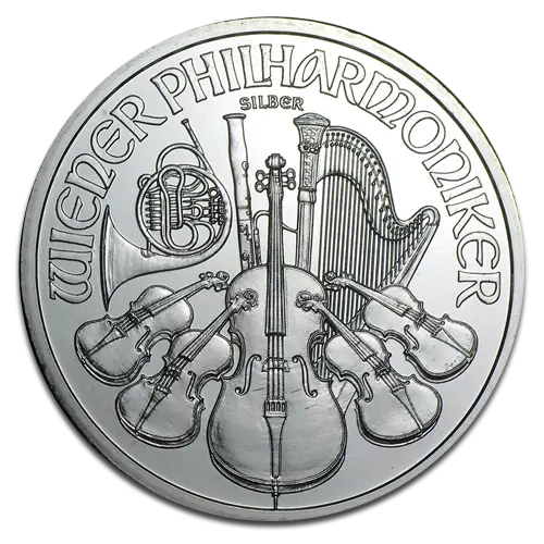 1 oz Vienna Philharmonic Silver Coin