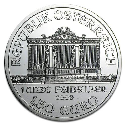 1 oz Vienna Philharmonic Silver Coin