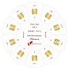 10 x 1g Gold Bars GoldSeed | Argor-Heraeus