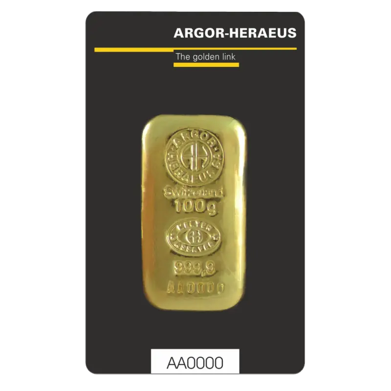 100g Gold Bar | Damaged Packaging