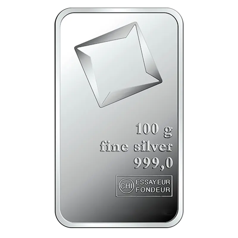 100g Silver Bar | damaged