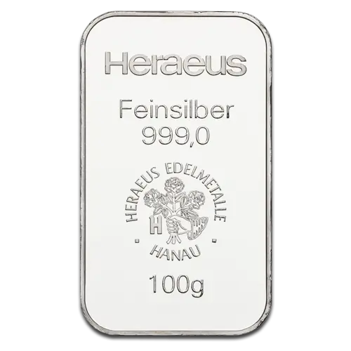 100g Silver Bar | damaged