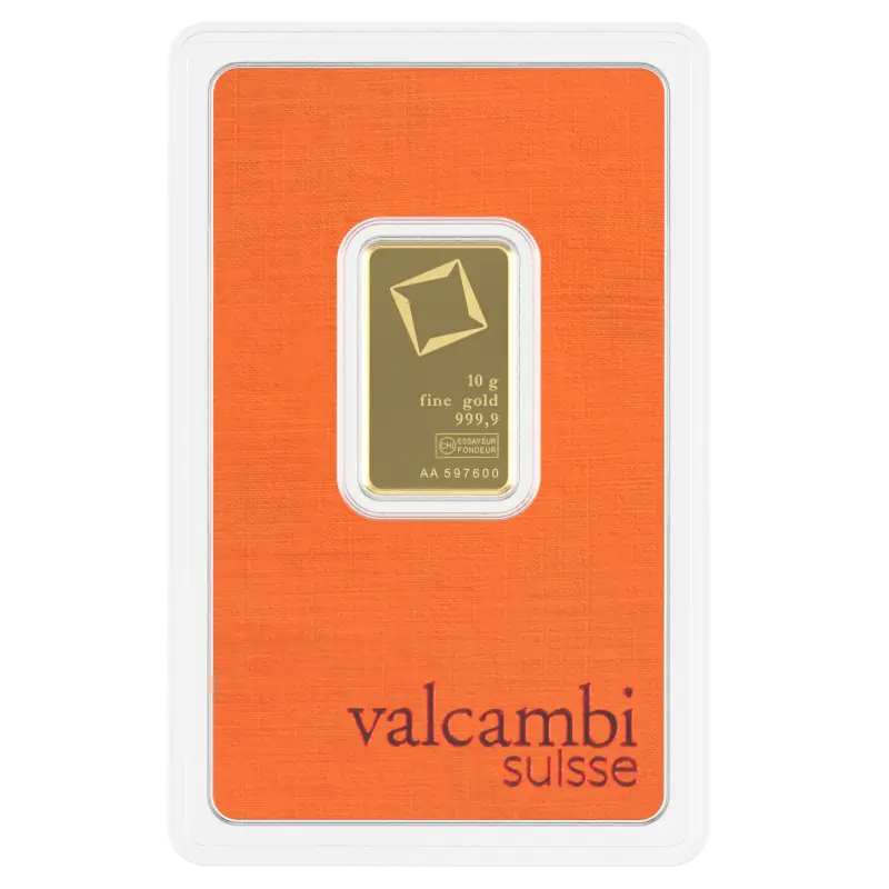 10g Gold Bar | Valcambi