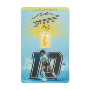 1g Diego Maradona Gold Bar | PAMP