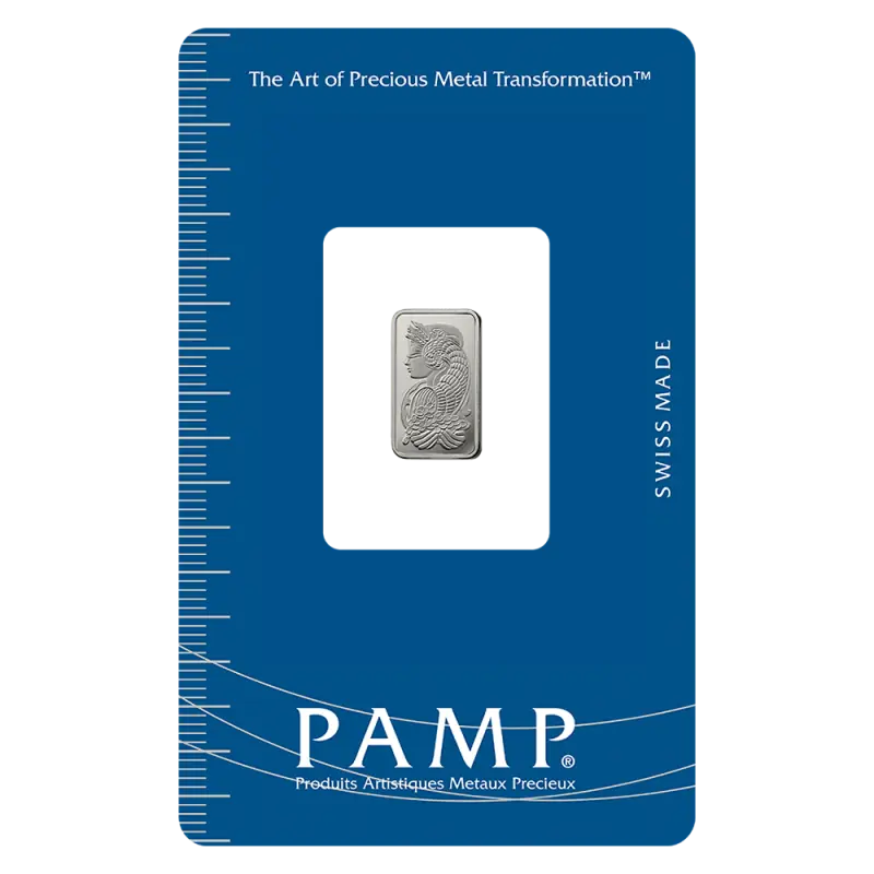 1g Platinum Bar | PAMP Fortuna