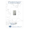 1g Platinum Bar | PAMP Fortuna