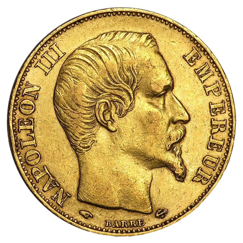 20 French Francs Napoleon III Bonaparte | Gold | Mixed Years
