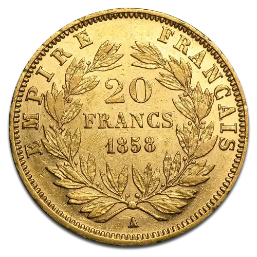 20 French Francs Napoleon III Bonaparte | Gold | Mixed Years