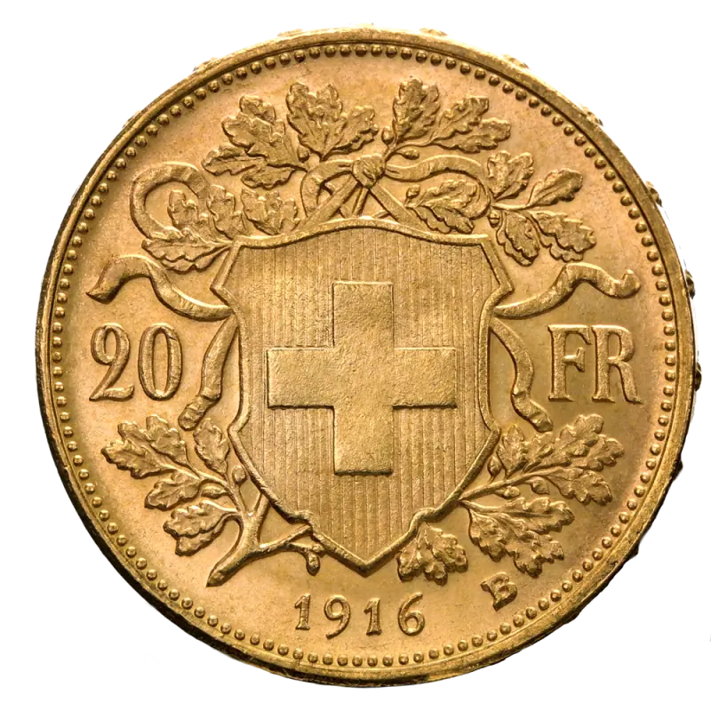 20 Swiss Francs Vreneli Gold | 1897-1949 | 2nd choice
