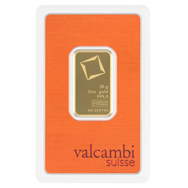 20g Gold Bar | Valcambi