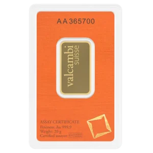20g Gold Bar | Valcambi