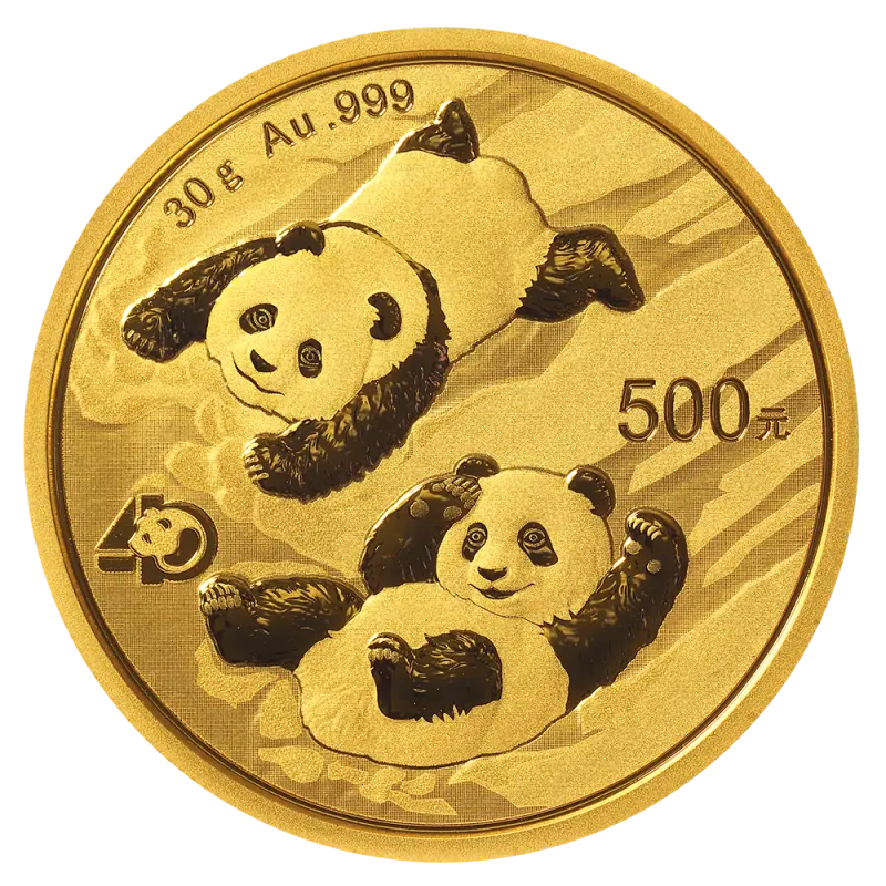 30g China Panda Gold Coin | 2022