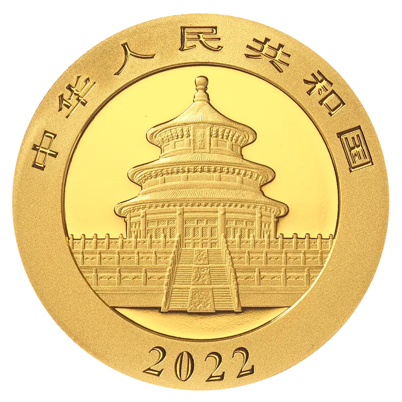 30g China Panda Gold Coin | 2022
