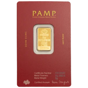 5g Gold Bar | PAMP | Arabian Camel with frame