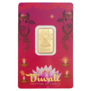 5g Gold Bar | PAMP | Diwali Lakshmi & Sacred Cow