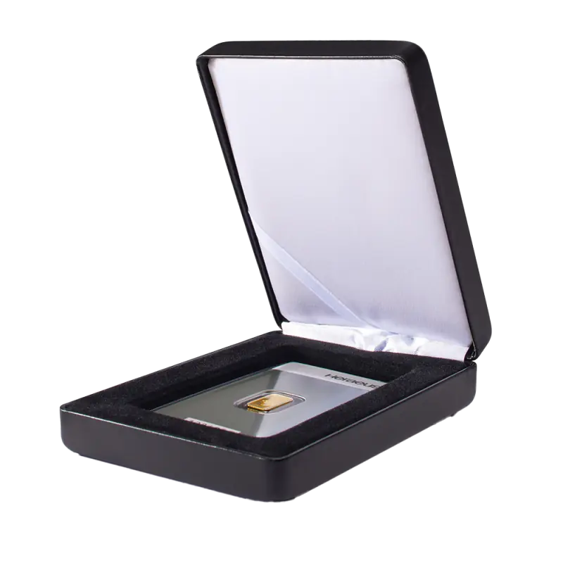Case For One Gold Bar In Blister | Nobile | Black | Portrait Format