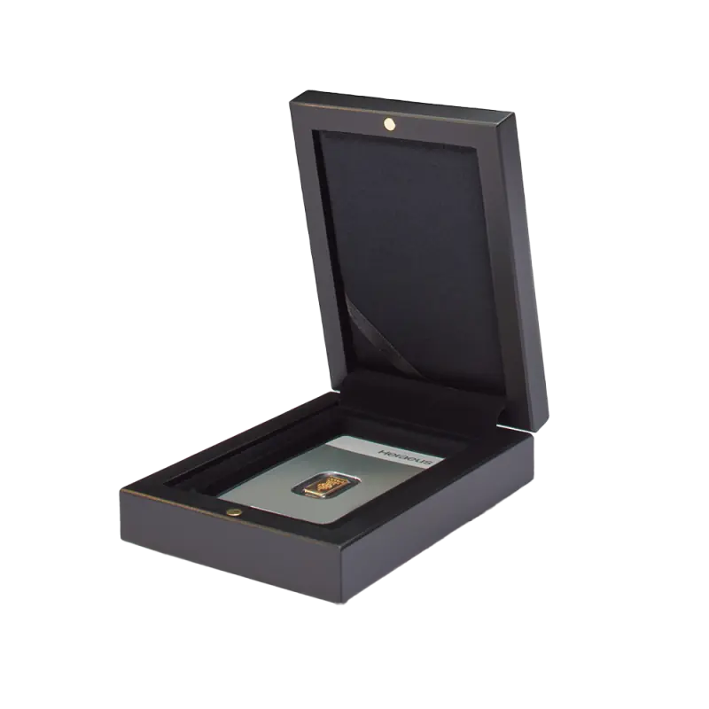 Case For One Gold Bar In Blister Packaging | Volterra | Black