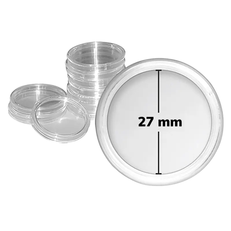 Coin Capsule - Inner Diameter 27mm