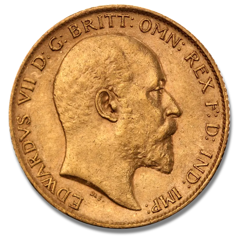 Half Sovereign Edward VII Gold Coin (Mixed Years)