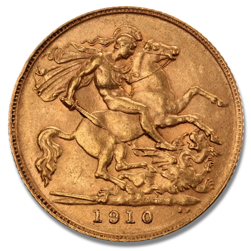 Half Sovereign Edward VII Gold Coin (Mixed Years)