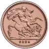 Quarter Sovereign Charles III Gold Coin | 2024