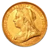 Queen Victoria Old Head Gold Sovereign | 1893-1901