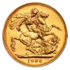 Queen Victoria Old Head Gold Sovereign | 1893-1901