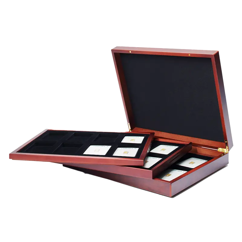 Volterra Trio | Coin Case for 24 Gold Bars in Blister Pack