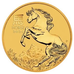 1/20 oz Lunar III Horse Gold Coin | 2026