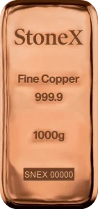 1 Kilo Copper Bar | StoneX
