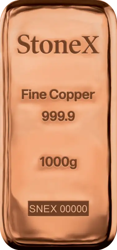 1 Kilo Copper Bar | StoneX