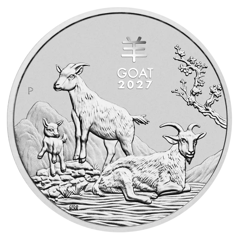 1 Kilo Lunar III Goat Silver Coin | 2027