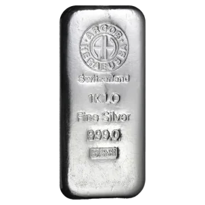 1 Kilo Silver Bar | Argor-Heraeus