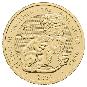 1 oz Tudor Beasts Seymour Panther Gold Coin | 2026