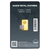 2.5g Gold Bar | Nadir | LBMA