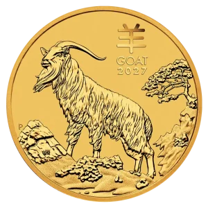2 oz Lunar III Goat Gold Coin | 2027