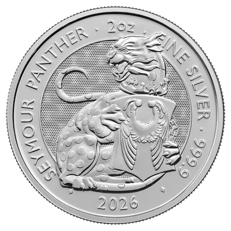 2 oz Tudor Beasts Seymour Panther Silver Coin | 2026