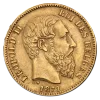 20 Franc Leopold II Belgium Gold Coin | 1867 -1882