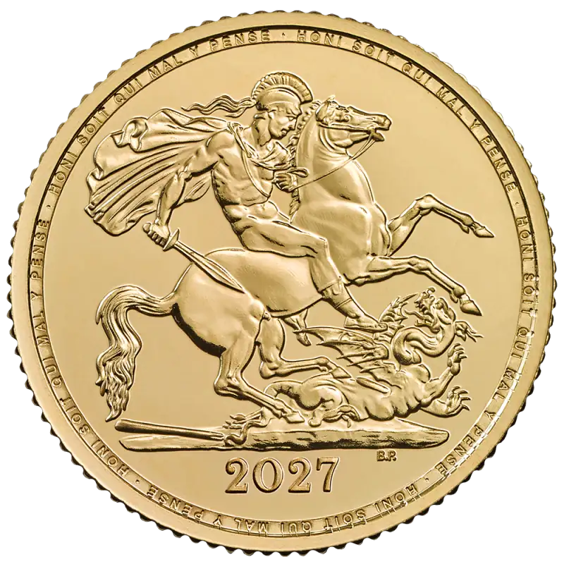 Half Sovereign Charles III Gold Coin | 2027