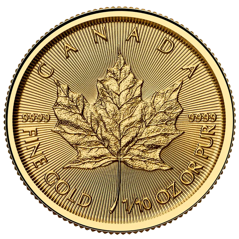 1/10 oz Maple Leaf Gold Coin | 2026